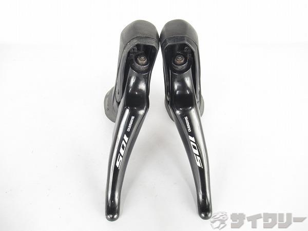 シフター デュアル取り締まる生き肝 シマノ STI生き肝 ST-R7020 105 油圧レコード盤相応う 2×11s ※欠品有 - 中古