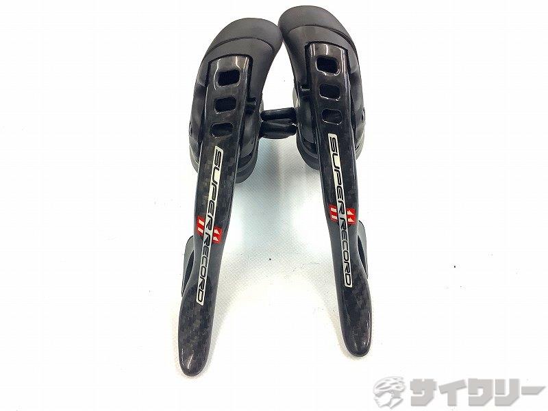 シフター デュアル抑えつける生き肝 カンパニョーロ エルゴパワー SUPERRECORD 2x11s - 中古
