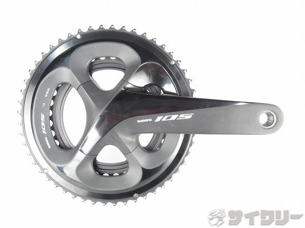 クランク クランク本体 シマノ クランク　FC-R7000　105　ブラック　52/36T　172.5mm - 中古 10,778円