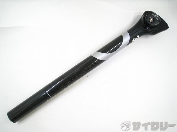 シートポスト 27.2mm 3T カーボンシートポスト IONIC O LTD 27.2/350mm 楕円レール用 - 中古
