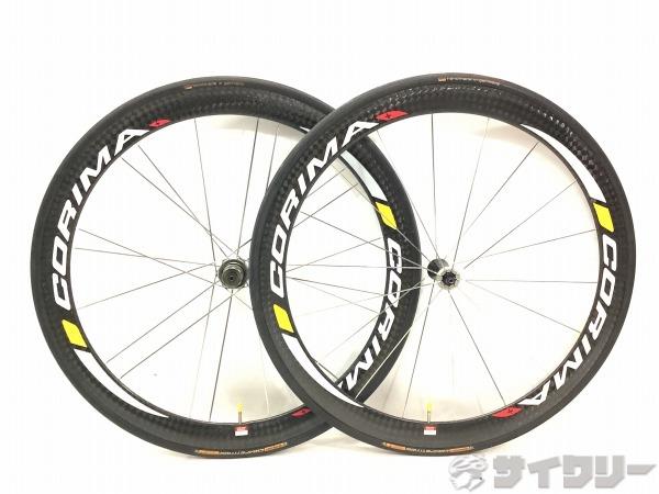 ホイール 700C コリマ ホイール前後　AERO PLUS　チューブラー　シマノフリー（11s） - 中古