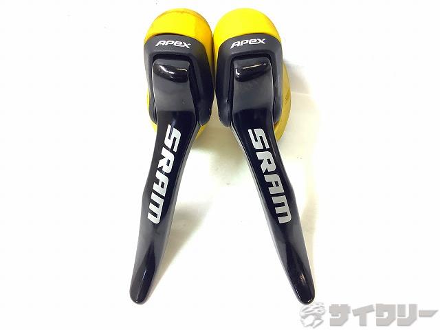 シフター デュアルコントロールレバー スラム ダブルタップレバー APEX 2z10s - 中古