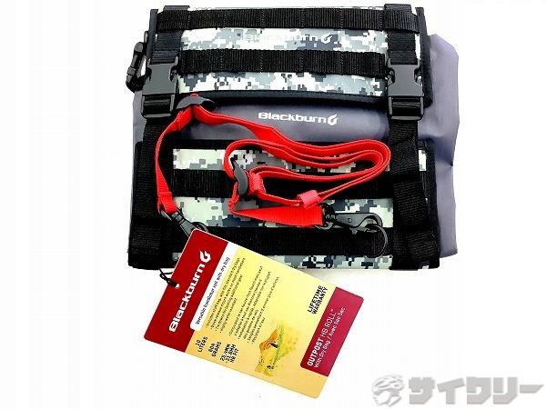 バッグ類（車体用） サドルバッグ ブラックバーン 【未使用】アウトポストハンドルバーロールアンドドライバッグ　グレーデジカモ - 中古