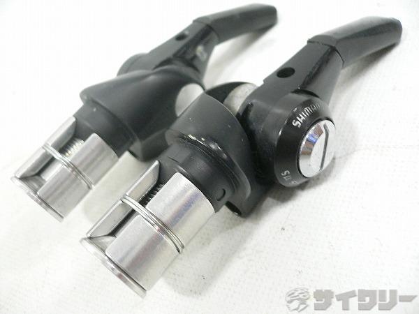 パーツ SHIMANO SL-BS77 楽天市場】シマノ SL-BS77 バーエンドシフター フロント 2/3X