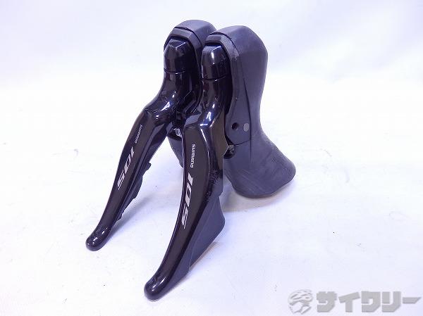 シフター デュアルコントロールレバー シマノ 油圧STIレバー 105 ST-R7025 - 中古