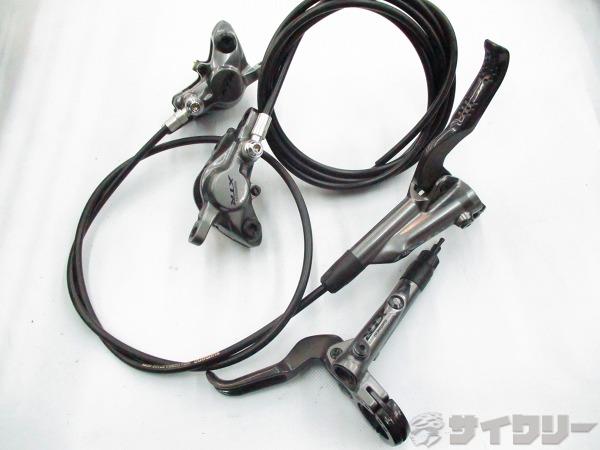 ブレーキレバー＆ブレーキ シマノ 動作未確認 油圧ディスクブレーキユニット BL/BR-M9000 XTR - 中古