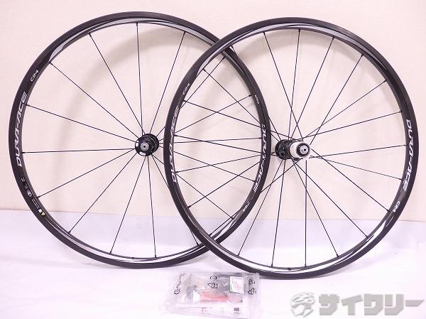 ホイール 700C シマノ 【未使用】ホイールセット DURA-ACE　WH-9000 C24 700C/チューブラー - 中古