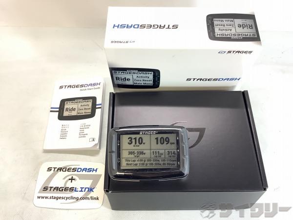 循環過程電子計算機 並大抵 ステージズ 【未当て嵌める】DASH L10 GPS Cycling Computer/短距離競走 L10 GPS - 中古 自転車用アクセサリー-自転車・サイクリング