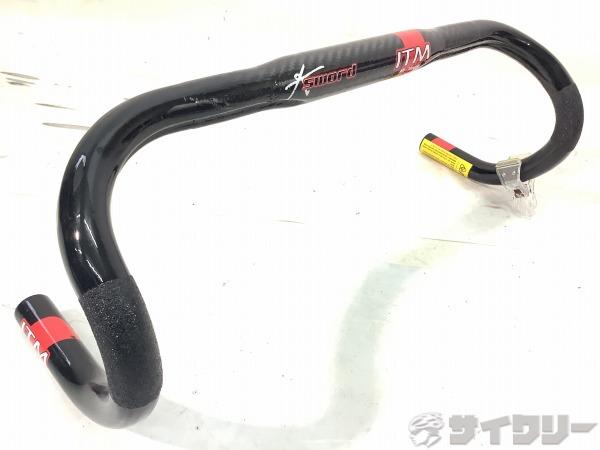 ハンドル ドロップ ITM カーボンドロップハンドル KSWORD 460mm（外ー外）/φ31.8mm - 中古