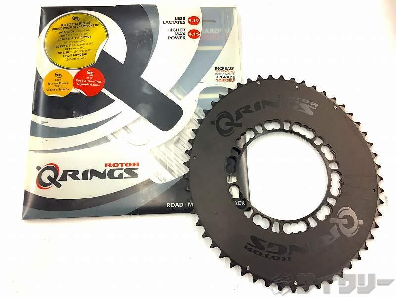 スターター チェーン店輪っか 回転子 楕円面チェーン店輪っか Qring AERO Limited Black 53t/PCD110粍/5穴 - 中古