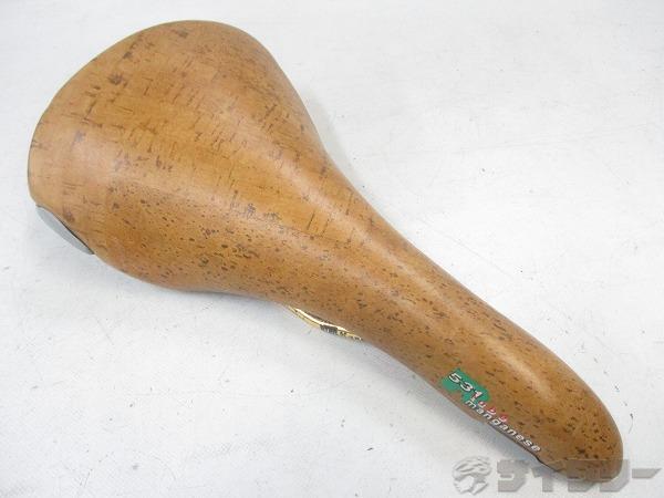 サドル  セラバッサーノ サドル VUELTA R531 TUBE MANGANESE 赤銅色 - 中古
