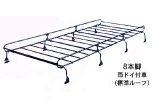 メーカー包装済 ルーフキャリア セイコー タフレックス Lシリーズ ルーフタイプ ハイルーフ 雨ドイ付車 8本脚 L470 キャリアの歴史を支えてきたベースモデル 驚きの値段 Www Demetria Com Uy