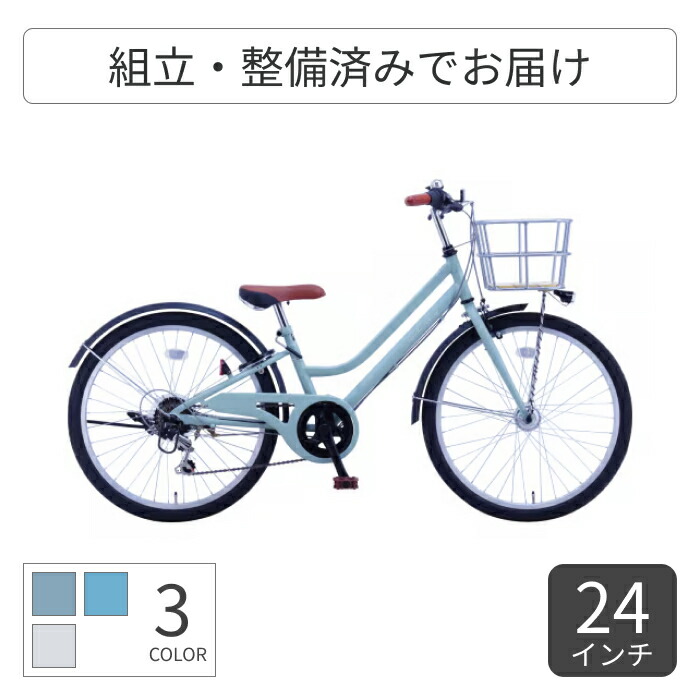 こども用自転車 サカイサイクル ノルディックプレイ・ジュニア 24インチ 26インチ NDP246HDH FIV 【通常3~5営業日で出荷】
