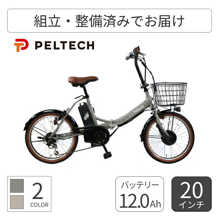 【百貨店SALE5倍】折りたたみ銀輪 電動助けること銀輪 PELTECH(ペルテック) TDN-206L 20in TDN-206-gl 【押し並べて3~5取り引き日で積みだし】