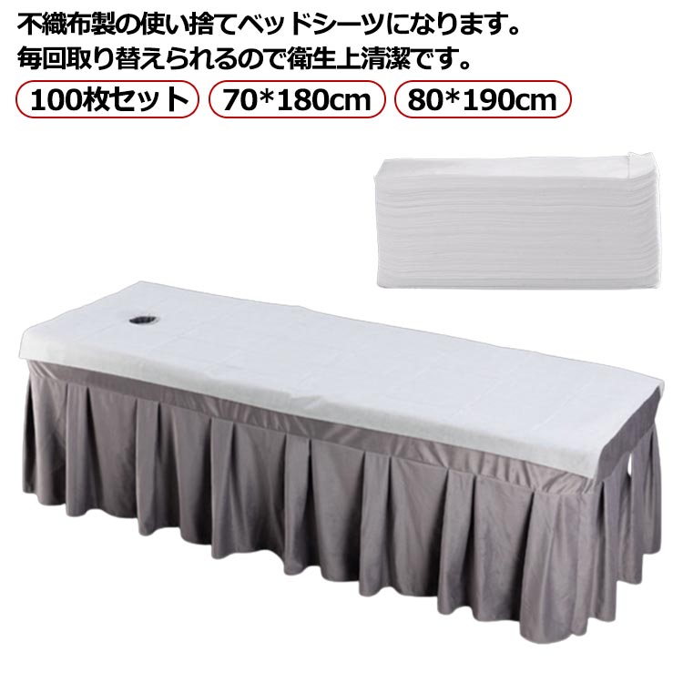 楽天市場】マッサージベッド 治療ベッドカバー 有孔 施術ベッドカバー 