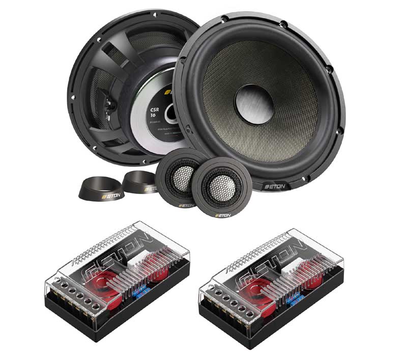 ETON　イートン　 CSR-16 16cm2wayセパレートセット　 ETONの中核モデル 音響専用のコイル、コンデンサーを採用
