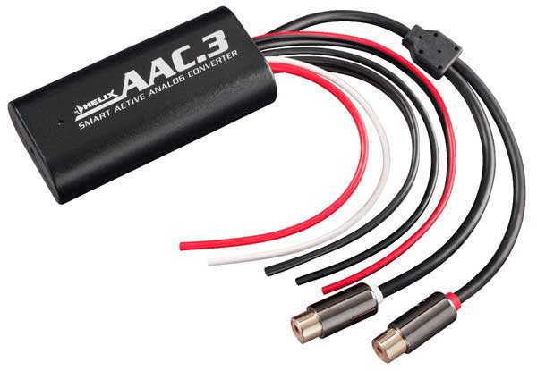 ヘリックス HELIX AAC.3 2chスマートハイローコンバーター (ADEP搭載) Active High-Low Converter スピーカー信号自体の検知も可能 パワーセーブ機能を新たに装備 |サイプラス・online shop