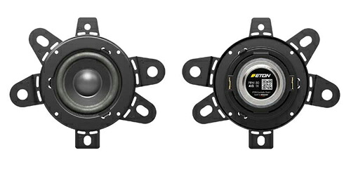 ETON　イートン　 PRW-50 5cmフルレンジミッドレンジ （2個1組） 新開発ETON Speakers 特殊コーティングペーパーコーン TOYOTA・ベンツ・GM車専用のトレードイン PRW50