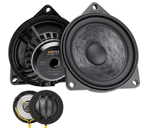 ETON　イートン　UG-BMW 10N U　UP Grade アップグレード for BMWスピーカー　10cm 2WAYトレードインスピーカー　主にX3 F25/X5 F15/X5 F85/X6 F16などドア鉄板側の取付に適合 B-100と同じ適合 ULTIMATE Series　｜サイプラス・online shop