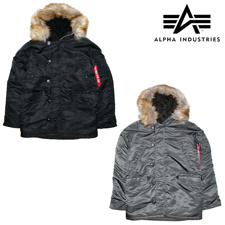 楽天市場】ALPHA N-3B タイト フライトジャケット メンズ