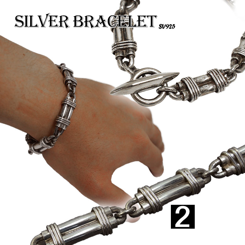 シルバーブレスレット バングル　シルバー925 silver 　メンズ　シルバーブレス　重量感があります。 20,790円