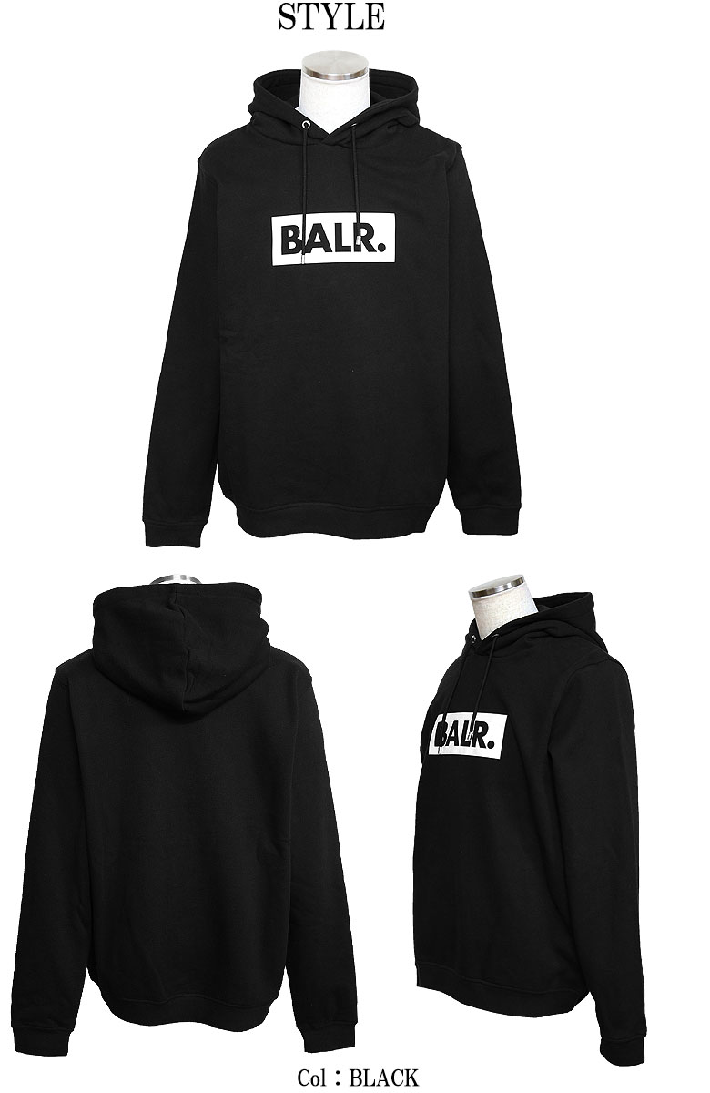 楽天市場 Balr ボーラー Club Hoodie プルオーバーパーカー ロゴプリント 裏起毛 ラグジュアリー ストリート ユニセックス メタルロゴ Dbland