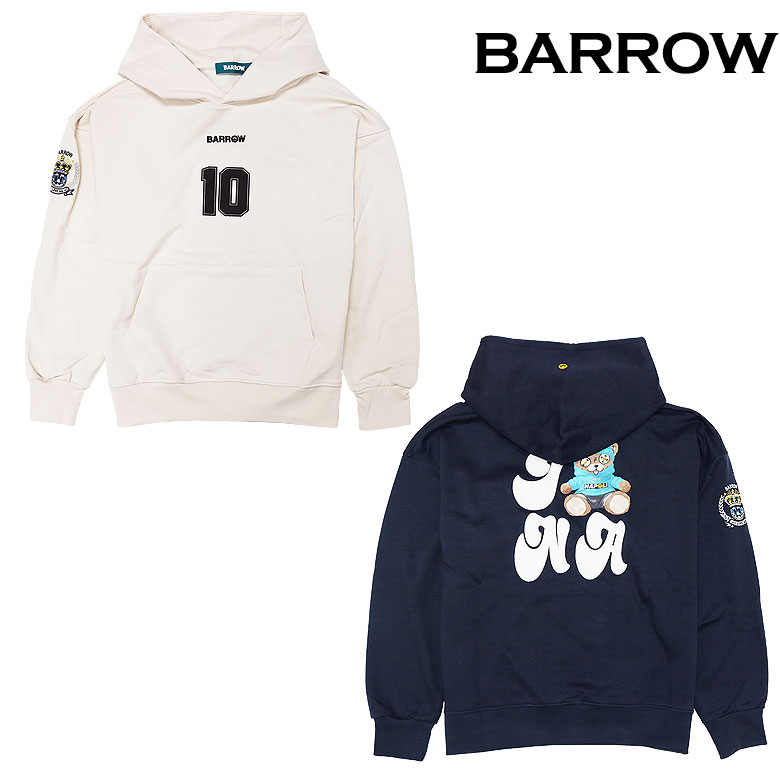 楽天市場】【20%OFF】 BARROW バロー パーカー プルオーバー フーディ