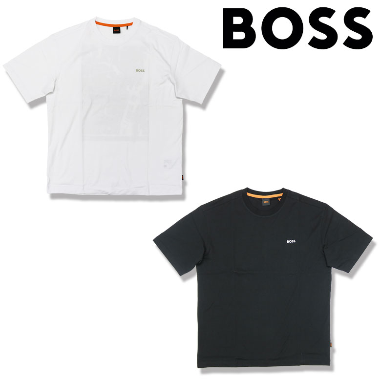 【BOSS】ボス Tシャツ 半袖 カットソー ロゴプリント ジャージー インパクト 印象的 メンズ カジュアル｜DBLAND