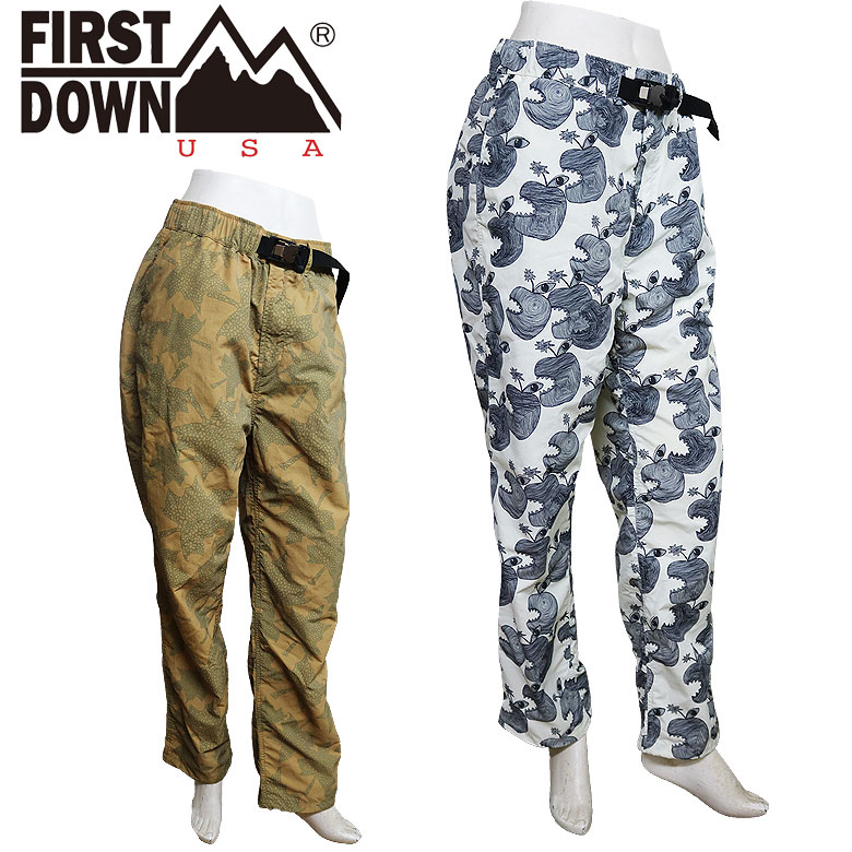 【FIRST DOWN】ファーストダウン クライミングパンツ ナイロンパンツ 透湿性 防風性 耐久性 サプレックスナイロン メンズ カジュアル｜DBLAND