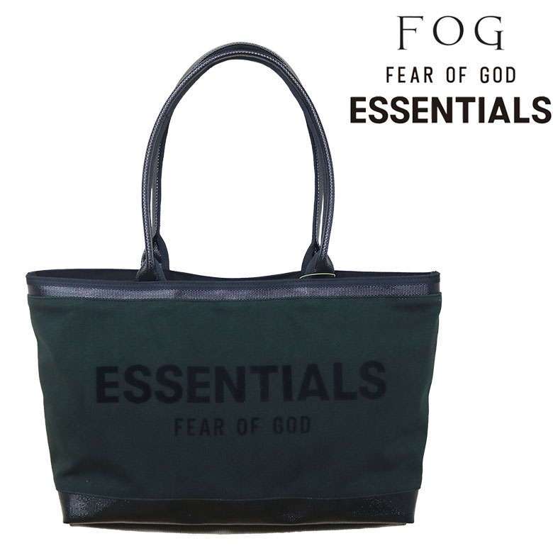 【FOG ESSENTIALS】エフオージー エッセンシャルズ トートバッグ 鞄 かばん FLOCKY LOGO TOTE BAG フロッキーロゴ 青少年盛りだくさん メンズ PACSUN