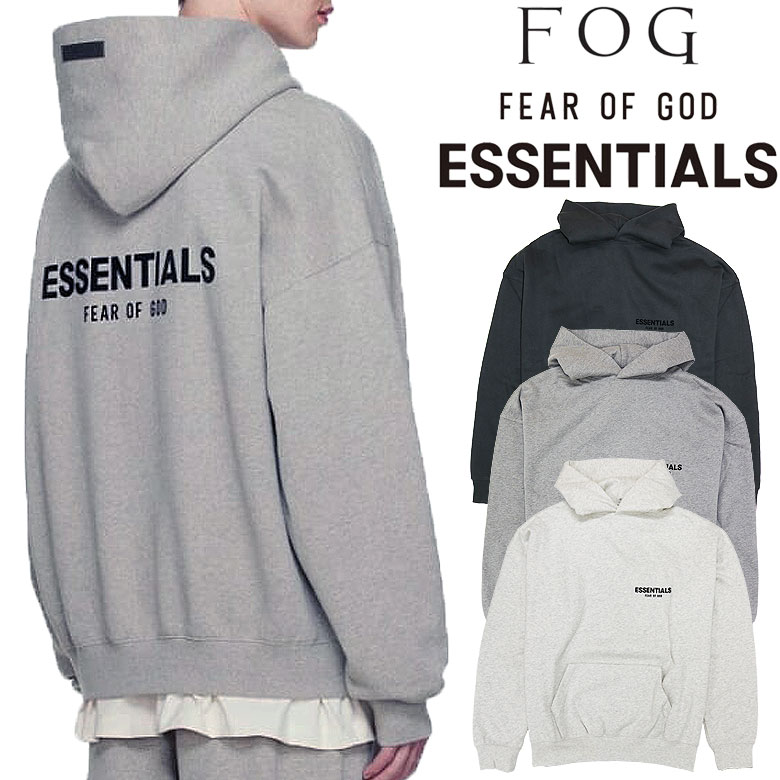 ESSENTIALS フード付きパーカー S グレー Amazon.co.jp: [1985年から] ESSENTIALS ジップアップパーカー