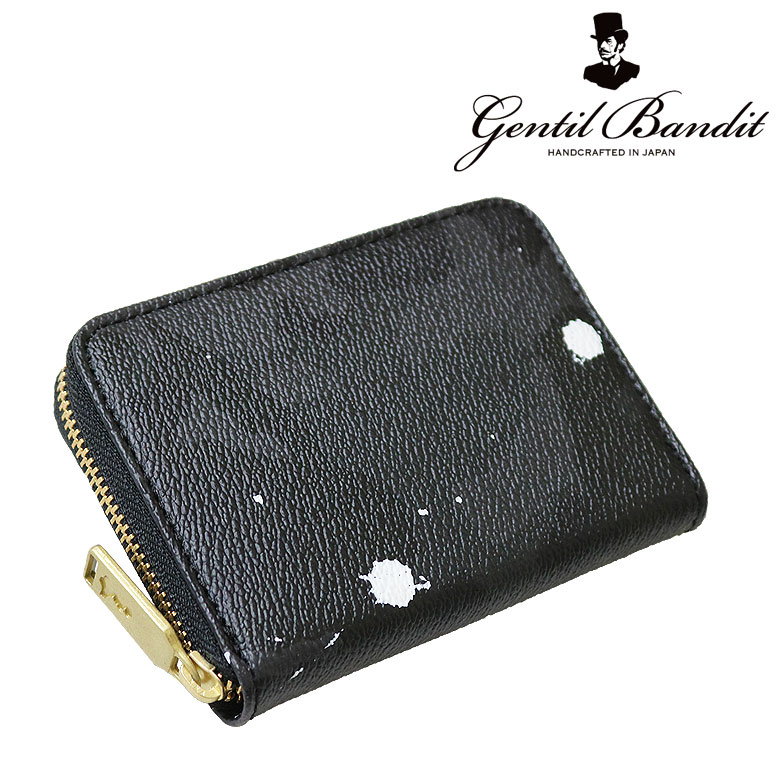 【GENTIL BANDIT】ジャンティバンティ ラウンドジップミニウォレット コインケース カードケース キーケース カモフラ柄 ユニセックス カジュアル プレゼント