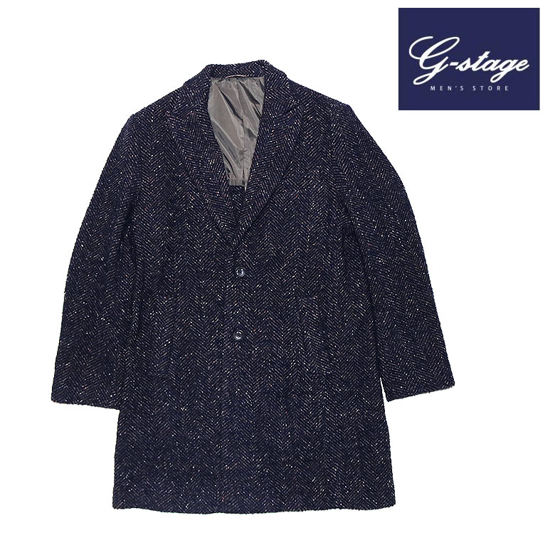 A06『ジーステージ g-stage』キルティング ライト ダウン コンビ シングル ニット ジャケット フーデット ブルゾン 44 M前後 ブラック 秋冬 AW-0626E ブラック シャンパンゴールド Glow 6000 アートワーク