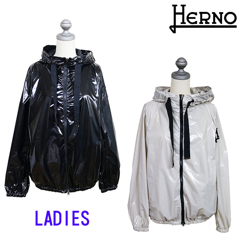 【楽天市場】HERNO ヘルノ ジャケット ウィンドブレーカー ライトアウター レディース シャイニー ブランドワッペン 高級:DBLAND