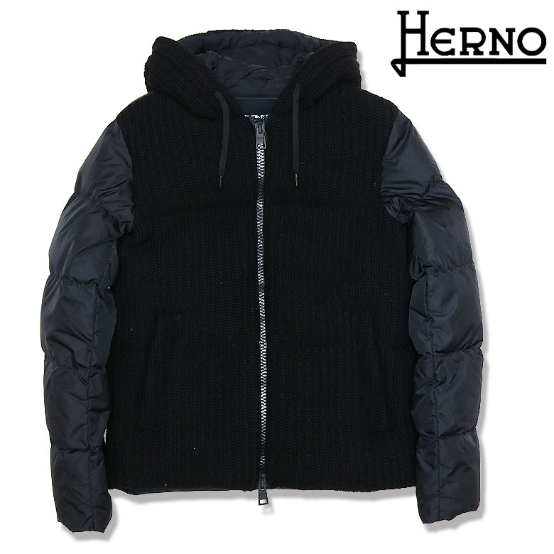 【楽天市場】HERNO ヘルノ ダウンジャケット スカートジャケット アウター ナイロンシャモニー カーデッドヤーン 切り替え ウェイティー ...