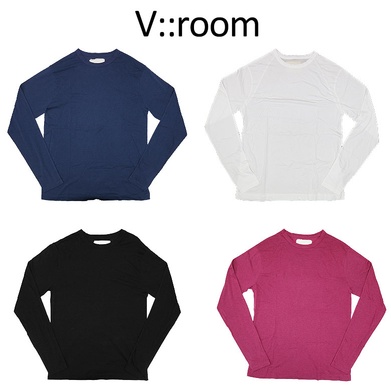 【v::room】ヴイルーム カットソー CASHMERE SOFT JERSEY リラックス感 カジュアル メンズ カシミヤ 182790