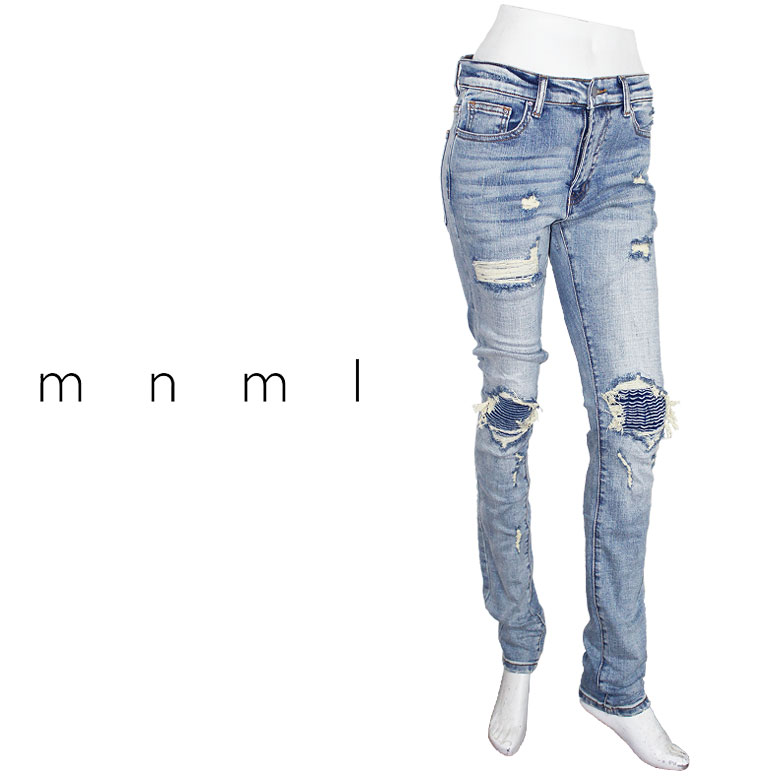 楽天市場】【mnml】ミニマル ストレッチデニム ジーパン スキニー