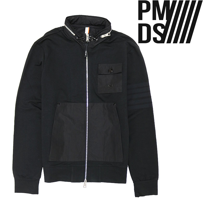 P.M.D.S. ピーエムディーエス パーカー フーディ ジップアップ STANI FULL ZIP 胸ポケット メンズ カジュアル セットアップ可 s25sw744z pmds