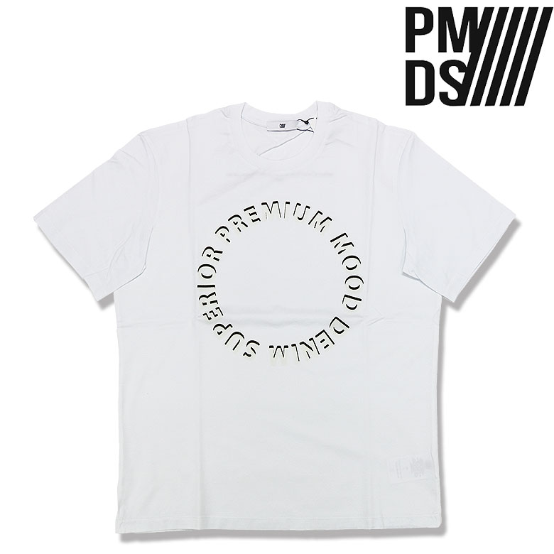 【20%OFF】P.M.D.S. ピーエムディーエス ティーシャツ 半袖 カットソー CIRCLE 倶楽部ロゴタイプ GLOW メンズ 心地よい s25ts249 pmds