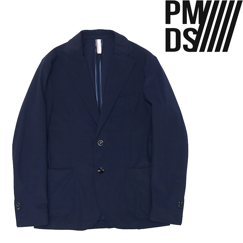 P.M.D.S. ピーエムディーエス ジャケット テーラード LOUIS ハイパーストレッチ シンプル 本切羽 センターベンツ メンズ セットアップ可 s25jk3777 pmds