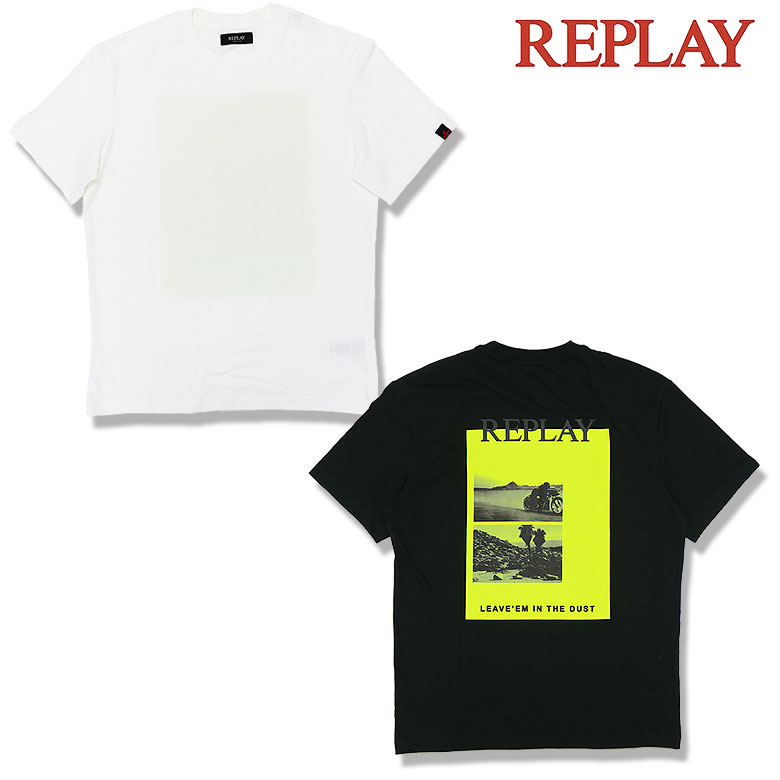 楽天市場】【REPLAY】リプレイ Tシャツ 半袖 カットソー
