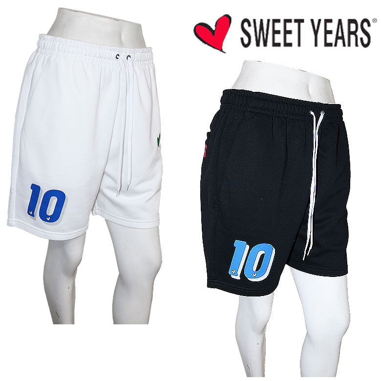 【SWEET YEARS】スウィートイヤーズ スウェットショートパンツ ハーフパンツ プリント メンズ ノスタルジック