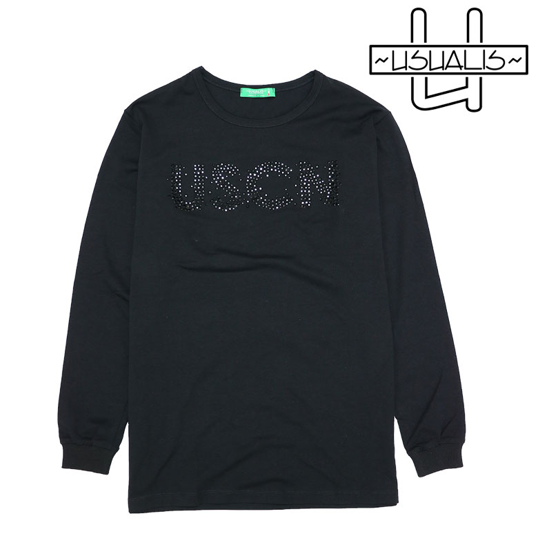 楽天市場】【USUALIS】ウザリス Tシャツ 長袖 カットソー ロング