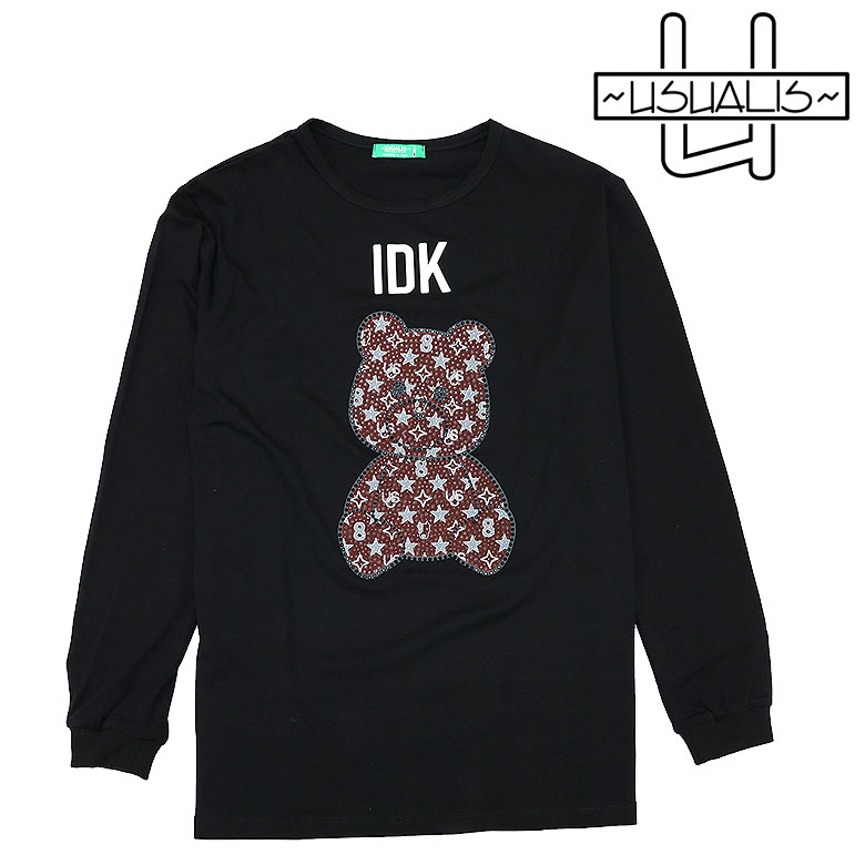 楽天市場】【USUALIS】ウザリス Tシャツ 長袖 カットソー ロング