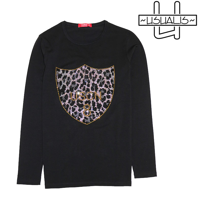 USUALIS HANDMADE IN ITARY NO8 Tシャツ ウザリス 楽天市場】【USUALIS】ウザリス Tシャツ 長袖 カットソー NO8