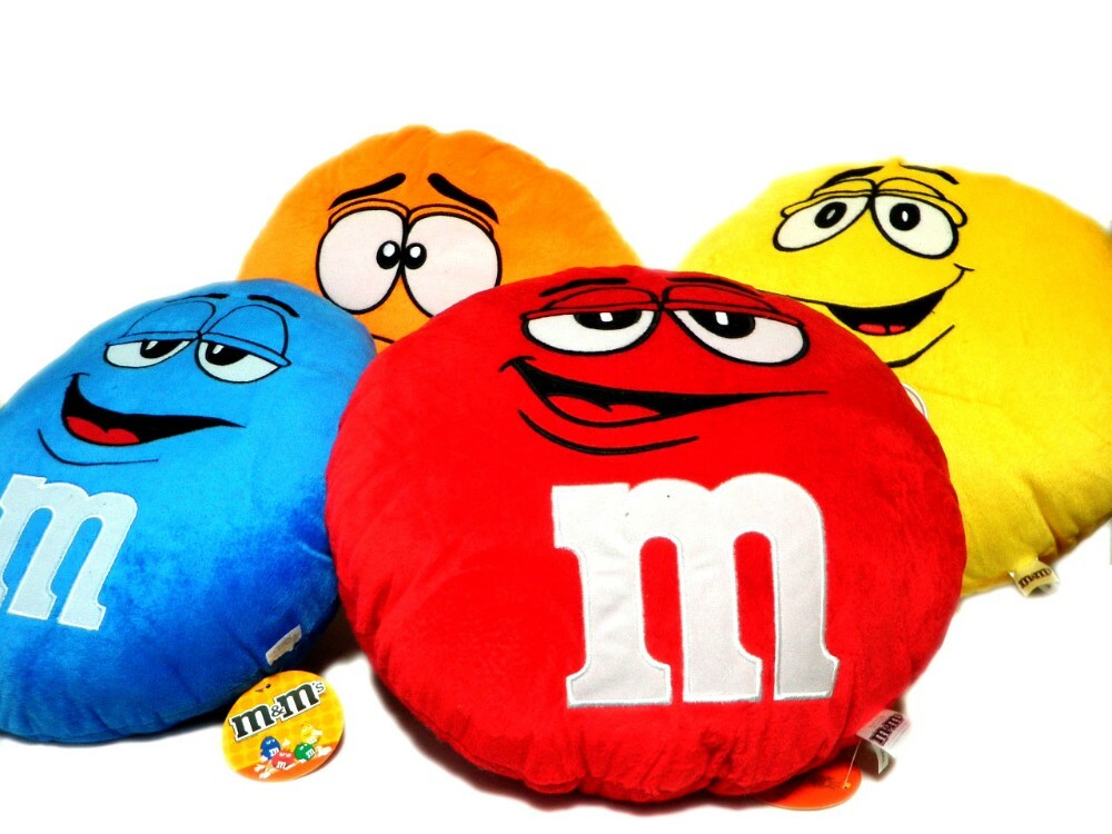 楽天市場】【m&m's クッション】 5色セット / エムアンドエムズ