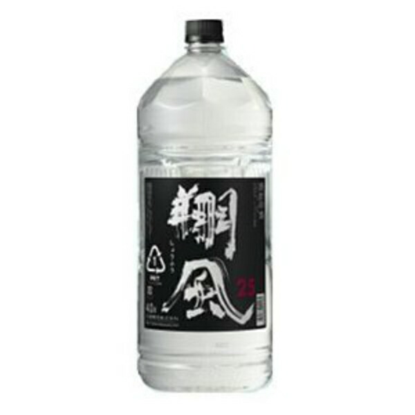 【本州のみ 送料無料】翔風 25度 4000ml×1ケース（4本）《004》