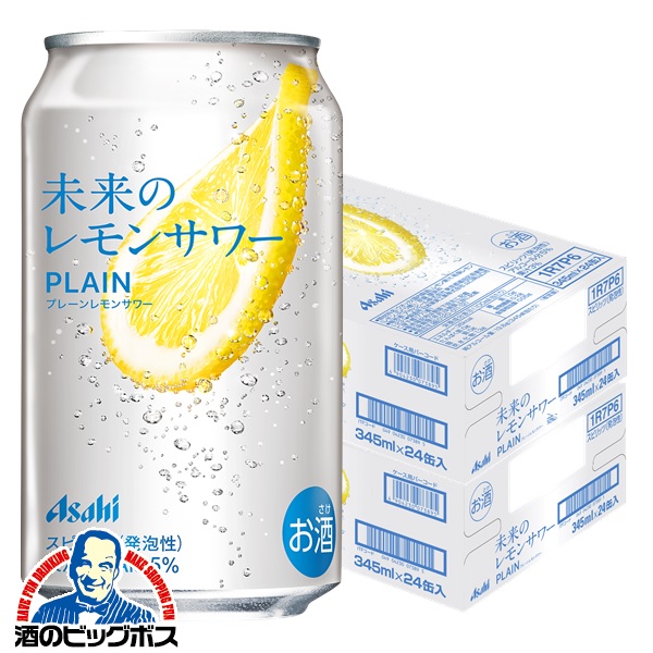 数量限定発売 未来のレモンサワー プレーンサワー 345ml×24缶 未開封 4904230073888-f2_c0.jpg