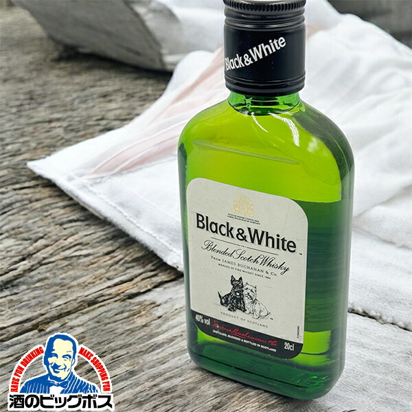 BLACK & WHITE スコッチウイスキー 特級 BLACK & WHITE SPECIAL BLEND OF BUCHANAN'S CH