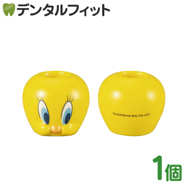 トゥイーティー 歯ブラシ立て TWEETY Looney tunes お値下げ可 即納】 歯ブラシスタンド トゥイーティ LOONEYTUNES ペン立て